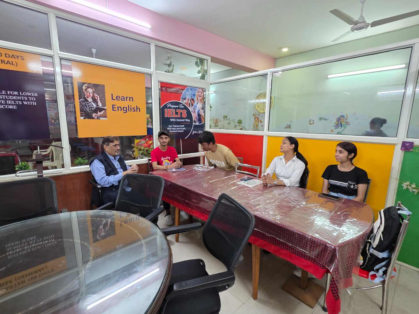 A Discussion with Senior Students
